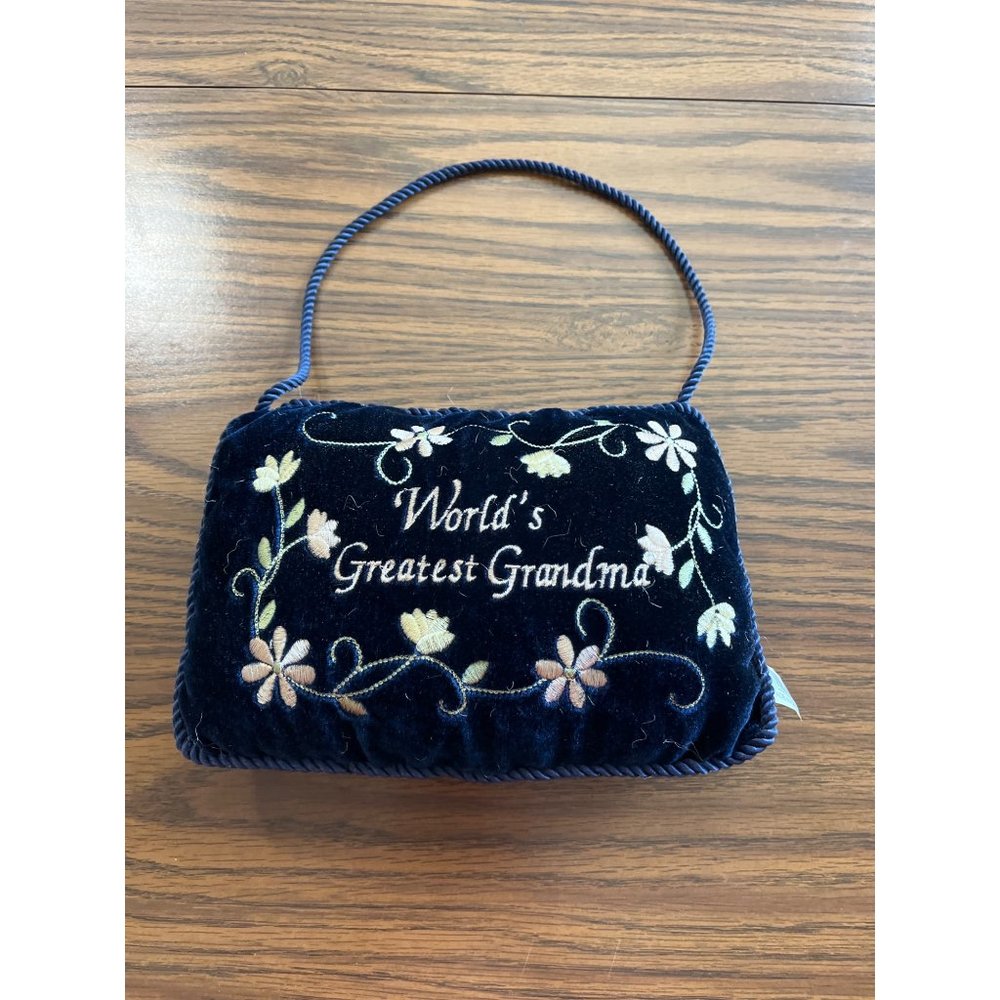 World’s Greatest Grandma hanging pillow